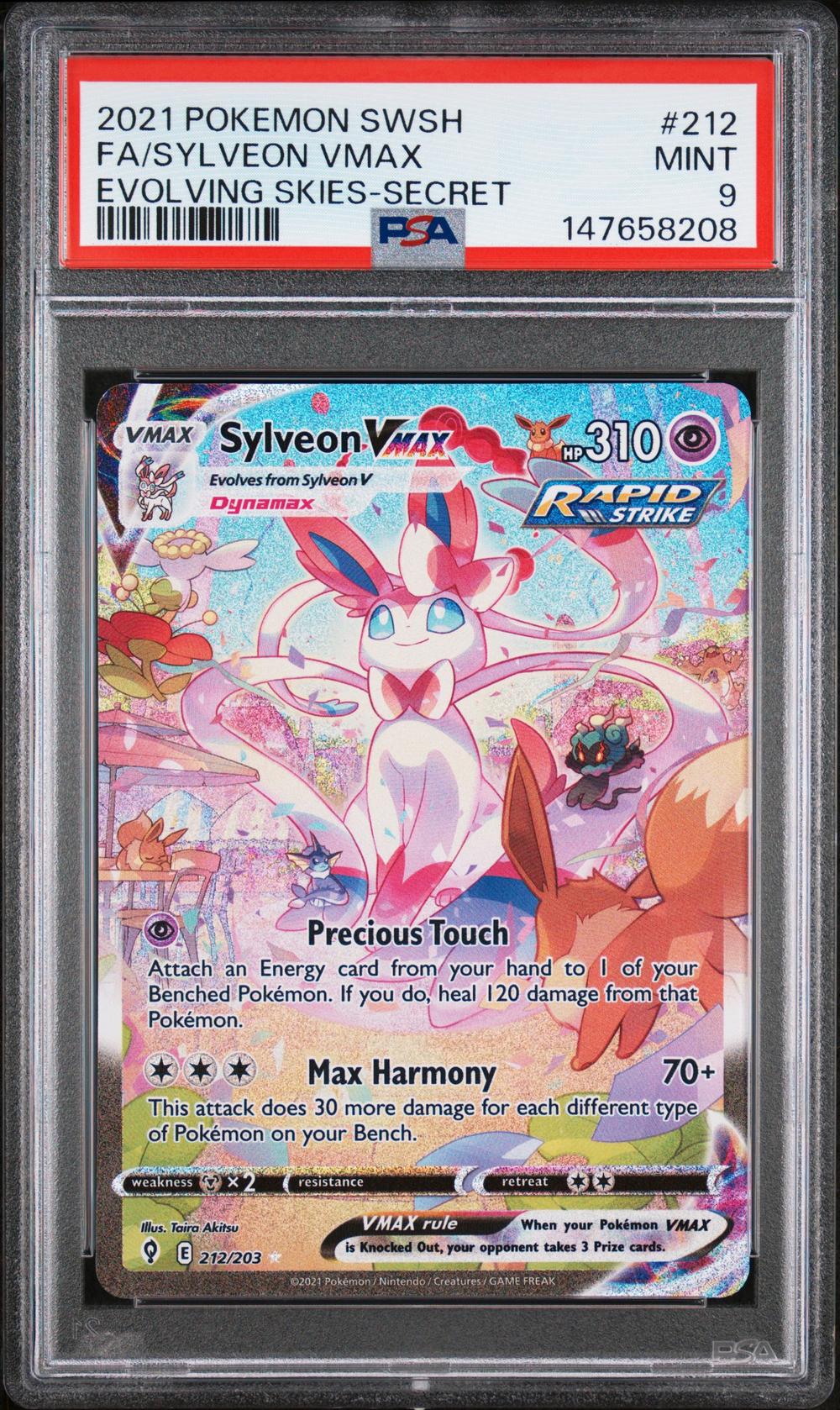 2021 Sylveon Vmax Full Art - Pokémon Pokémon Sword & Shield 2021 Sylveon Vmax Full Art - Pokémon Pokémon Sword & Shield